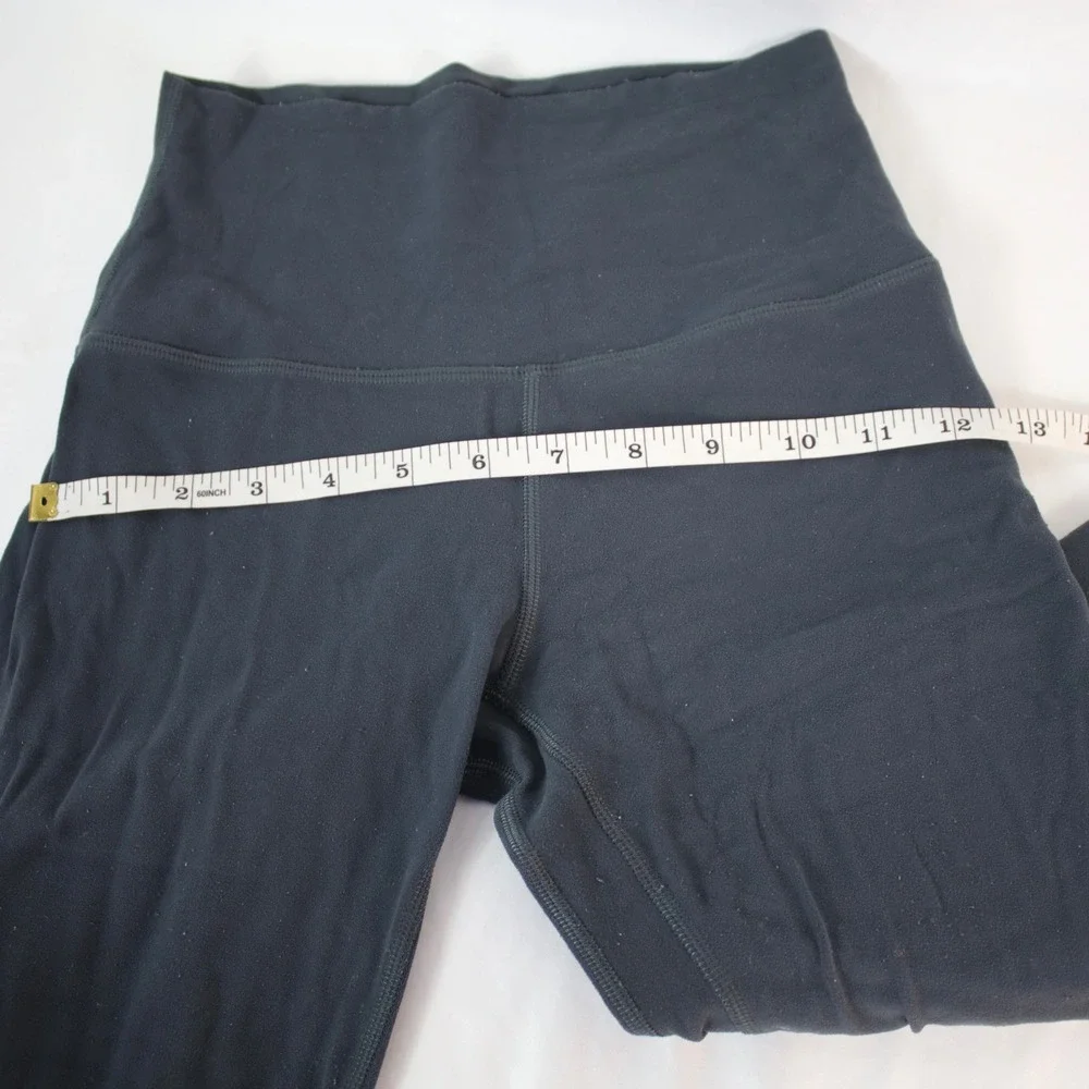Lululemon Align Dark Gray Leopard Print High‎ Rise Joggers Pants Leggings